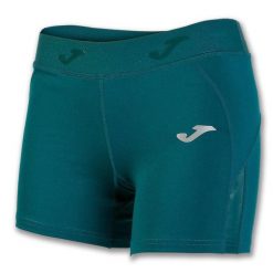 Krótkie spodenki damskie obcisłe Joma S zielony. Zielone szorty sportowe damskie Joma, s, bez wzorów, do biegania. Za 79.99 zł.