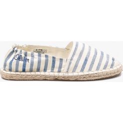 S. Oliver - Espadryle. Szare espadryle damskie S.Oliver, z gumy. W wyprzedaży za 99.90 zł.