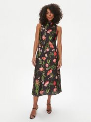 Ted Baker Sukienka letnia Connihh 275015 Czarny Regular Fit. Czarne sukienki damskie Ted Baker, na lato, bez wzorów, z syntetyku, bez kołnierzyka, bez ramiączek. W wyprzedaży za 699.99 zł.