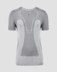 Koszulka męska X-Bionic Xceed Run Perform Shirt White X Black W303. Szare koszulki sportowe męskie X Bionic, l, bez wzorów, z materiału, bez kołnierzyka, bez ramiączek, do biegania. Za 419.99 zł.