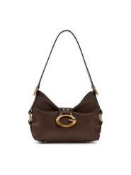 Guess Torebka 181918 Brązowy. Brązowe torebki do ręki damskie Guess, z aplikacjami, bez dodatków. Za 584.99 zł.