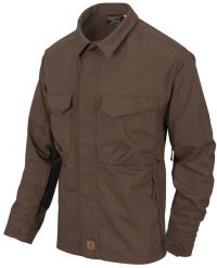 Helikon-Tex Koszula Helikon-Tex Woodsman - earth brown/black rozmiar: s. Brązowe koszule męskie HELIKON-TEX, m, bez wzorów, bez kołnierzyka, bez ramiączek. Za 206.32 zł.