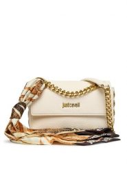 Just Cavalli Torebka 80RA4BF5 ZSB81 Écru. Torebki do ręki damskie Just Cavalli, bez wzorów, ze skóry, bez dodatków. Za 789.99 zł.
