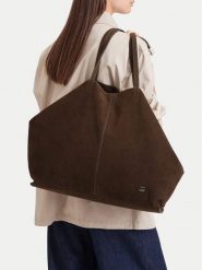 G-Star Torebka EO-LDA845A Beżowy ciemny. Brązowe torebki do ręki damskie G-Star, bez wzorów, retro, bez dodatków. Za 499.99 zł.