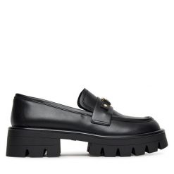 Loafersy MICHAEL Michael Kors. Czarne mokasyny damskie MICHAEL Michael Kors. Za 699.99 zł.