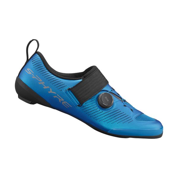 Buty Shimano SH-TR903. Niebieskie buty sportowe męskie Shimano, bez zapięcia, rowerowe. Za 1,474.35 zł.