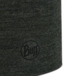 Czapka wełniana Buff Midweight Merino Wool Hat. Szare czapki i kapelusze damskie Buff, bez wzorów, z materiału. Za 114.49 zł.