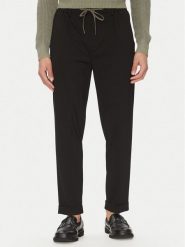 Liu Jo Spodnie materiałowe QA5080 J4776 Czarny Regular Fit. Czarne spodnie materiałowe męskie Liu Jo, m, bez wzorów, z materiału. Za 349.99 zł.