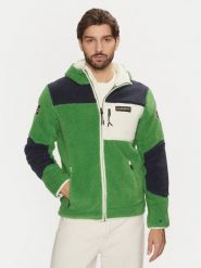 Napapijri Polar Yupik NP0A4GNS Zielony Regular Fit. Zielone bluzy męskie Napapijri, m, bez wzorów, z polaru, bez kaptura. Za 749.99 zł.