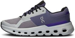 Buty do biegania męskie On Running Cloudrunner 2 - fossil/indigo. Niebieskie buty sportowe męskie On Running, bez zapięcia, do biegania. Za 882.65 zł.