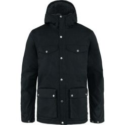 Kurtka uniwersalna męska Fjallraven Greenland. Szare kurtki męskie Fjällräven, m, bez wzorów, z bawełny, klasyczne, z kapturem. Za 1,421.65 zł.