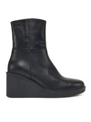 Vagabond Shoemakers Botki Deena 5832-101-20 Czarny. Czarne botki damskie Vagabond Shoemakers, ze skóry, bez obcasa, na koturnie, bez zapięcia. Za 689.99 zł.