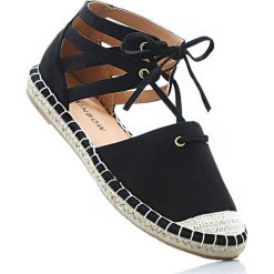 Espadryle bonprix czarny. Espadryle damskie marki bonprix. Za 44.99 zł.