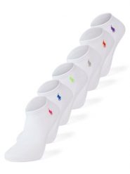 Polo Ralph Lauren skarpetki do trampek w 6-paku Kobiety biały, ONE SIZE. Białe skarpety damskie Polo Ralph Lauren, bez wzorów. Za 199.95 zł.