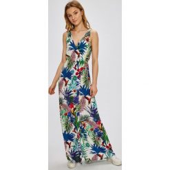 Desigual - Sukienka Jasmine. Szare sukienki damskie Desigual, z tkaniny, casualowe, na ramiączkach. Za 299.90 zł.