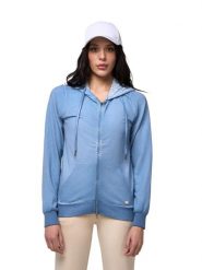 Bluza z kaptur na co dzień na siłownię. Brązowe bluzy damskie LEONE 1947 APPAREL, m, bez wzorów, z kapturem. Za 168.36 zł.