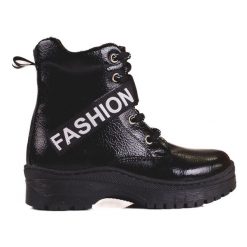 W. Potocki Botki dziewczęce Potocki fashion czarne. Czarne botki dziewczęce bez zapięcia. Za 202.10 zł.