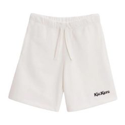 Spodenki KIKERS Białe Fleece. Białe szorty męskie Kickers, s, bez wzorów, z bawełny, klasyczne. Za 156.45 zł.