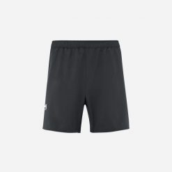 Spodenki do biegania męskie Millet Intense Essential Short M active fit. Czarne krótkie spodenki sportowe męskie Millet, m, bez wzorów, z tkaniny, do biegania. Za 270.00 zł.