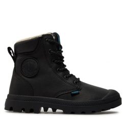 Trapery Palladium. Czarne kozaki damskie Palladium. Za 569.99 zł.