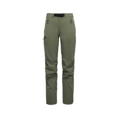 Spodnie damskie Black Diamond Alpine. Czarne spodnie materiałowe damskie Black Diamond, bez wzorów. Za 640.00 zł.