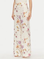 TWINSET Spodnie palazzo 251TP2775 Écru Wide Leg. Spodnie materiałowe damskie Twinset, bez wzorów, z materiału. Za 669.99 zł.