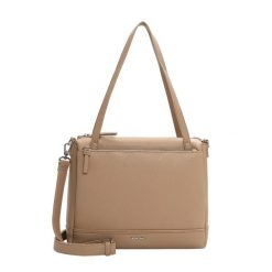Tamaris Torebka Shopper TAS Kennia Torebki 1 ct Szary Damski. Szare torby na ramię damskie Tamaris, z aplikacjami, z poliesteru, zdobione, bez dodatków. Za 275.99 zł.