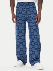 Adidas Jeansy JY2993 Niebieski Regular Fit. Niebieskie jeansy męskie Adidas. Za 329.99 zł.
