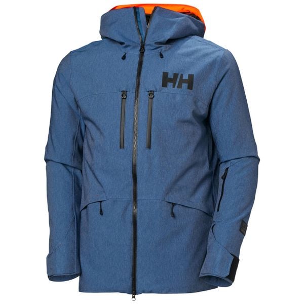 Kurtka narciarska Helly Hansen Garibaldi 2.0. Niebieskie kurtki męskie Helly Hansen, l, bez wzorów, bez kaptura, narciarskie. W wyprzedaży za 1,689.00 zł.