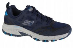 Buty do chodzenia Męskie Skechers Skechers Hillcrest. Niebieskie trekkingi męskie Skechers, outdoorowe. Za 269.99 zł.