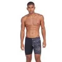 Zoggs Netscape Mid Jammer - Rozmiar 40. Czarne kąpielówki męskie ZOGGS, m, bez wzorów, na fitness i siłownię. Za 1,075.33 zł.