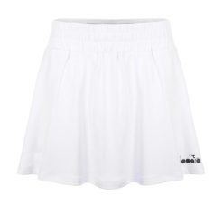 Spódnica DIADORA L. CORE SKIRT. Białe spódnice damskie Diadora, l, bez wzorów, z elastanu, rozkloszowane. Za 69.99 zł.