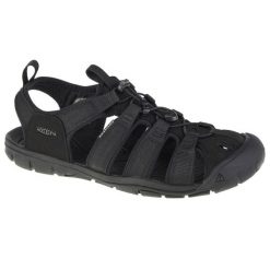 Sandały męskie, Keen Clearwater CNX. Czarne sandały męskie Keen, z materiału, bez zapięcia. Za 535.00 zł.