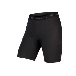 Spodenki rowerowe damskie Endura Padded Liner II. Czarne obuwie sportowe damskie ENDURA, xs, bez wzorów, sportowe, rowerowe. Za 119.99 zł.