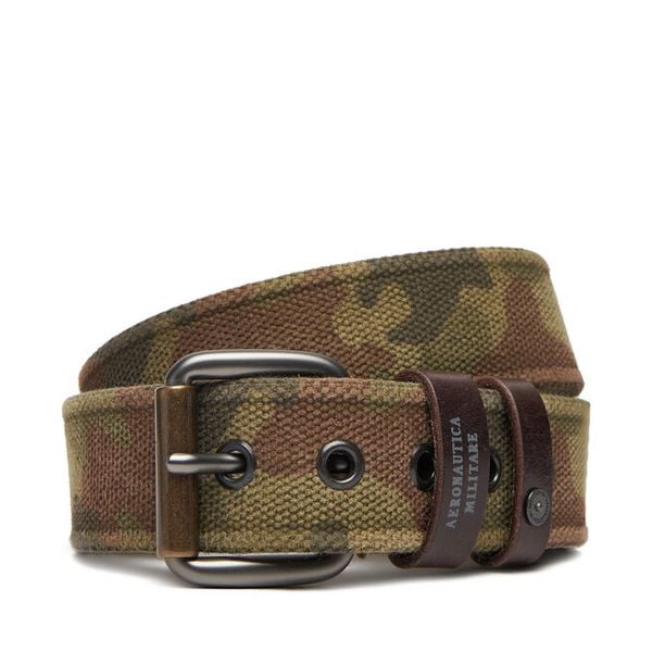 Pasek Męski Aeronautica Militare. Brązowe paski damskie Aeronautica Militare, bez wzorów. Za 459.99 zł.