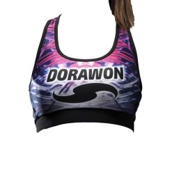 Damski tank top Dorawon Electric. Czarne obuwie sportowe damskie DORAWON, bez wzorów, na fitness i siłownię. Za 354.50 zł.