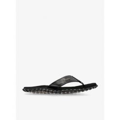 Japonki Gumbies Vegovert Flip-Flops. Czarne klapki damskie Gumbies, bez wzorów, bez obcasa. Za 98.99 zł.