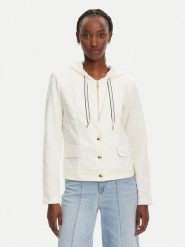 Liu Jo Sport Marynarka TA5120 J4894 Biały Regular Fit. Białe żakiety damskie Liu Jo Sport, xl, bez wzorów, z syntetyku, sportowe. Za 449.99 zł.