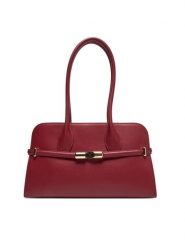 Furla Torebka WB01505 BX3104 CN CGQ00 Bordowy. Czerwone torebki do ręki damskie Furla, bez wzorów, ze skóry, bez dodatków. Za 1,459.00 zł.