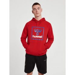 Bluza z kapturem Hummel Isam 2.0. Czerwone bluzy męskie Hummel, xl, bez wzorów, z kapturem, do piłki ręcznej. Za 217.50 zł.