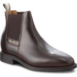 Sztyblety GANT - James 17651960 Dark Brown G46. Botki męskie marki GANT. W wyprzedaży za 419.00 zł.