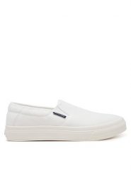Jack & Jones Tenisówki Jfwbayswater 12268389 Biały. Białe trampki męskie Jack & Jones, bez wzorów, z materiału, bez zapięcia. Za 89.99 zł.