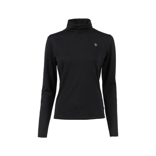 Damski sweter z golfem Cavallo Cavagwyn. Czarne swetry damskie CAVALLO, bez wzorów, z elastanu, bez kołnierzyka, bez ramiączek, bez kaptura. Za 214.50 zł.