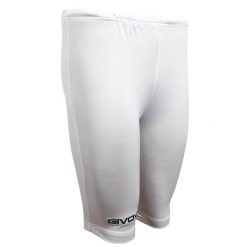 Męskie Spodenki Bermudy Base Layer. Białe legginsy sportowe męskie Givova, m, bez wzorów, trekkingowe. Za 75.99 zł.