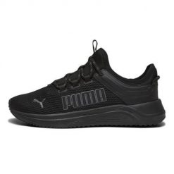 Buty do chodzenia męskie Puma Softride Astro Slip. Czarne buty sportowe męskie Puma, z materiału, bez zapięcia, trekkingowe. W wyprzedaży za 229.00 zł.