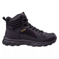 Buty Elbrus Hixon Mid Wp 92800442320 czarne. Czarne trekkingi męskie . Za 495.94 zł.