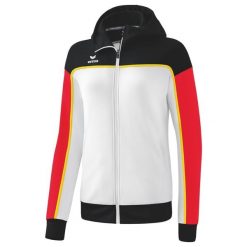 Damska bluza dresowa z kapturem Erima Change. Białe bluzy sportowe damskie Erima, bez wzorów, z dresówki, z kapturem, na fitness i siłownię. Za 276.50 zł.