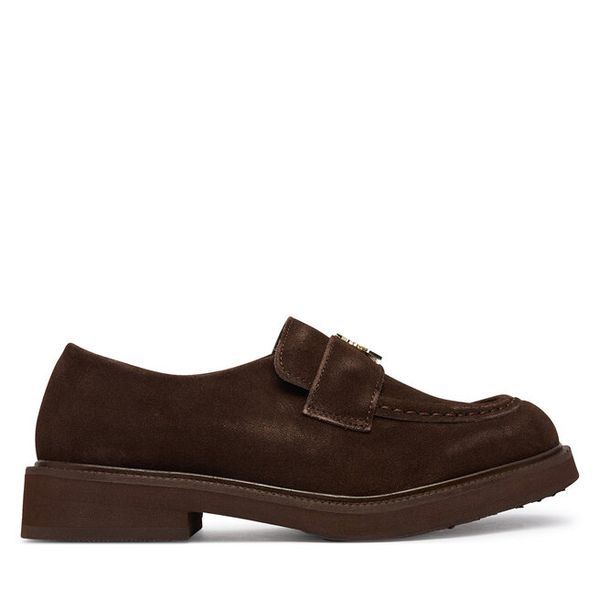 Loafersy Patrizia Pepe. Brązowe mokasyny damskie Patrizia Pepe. Za 674.99 zł.