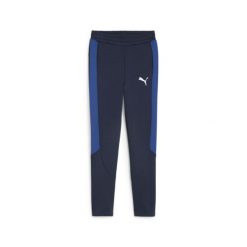 Puma Spodnie Evostripe Dk 67919814. Niebieskie spodnie sportowe męskie Puma, l, bez wzorów, z bawełny, na fitness i siłownię. Za 142.79 zł.