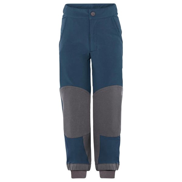 Spodnie dziecięce VAUDE Caprea Stretch SF. Niebieskie spodnie materiałowe dla dziewczynek Vaude, bez wzorów, z elastanu. Za 299.00 zł.
